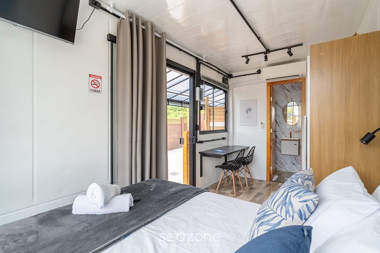 Studio con balcón privado en Floripa SCJ0007