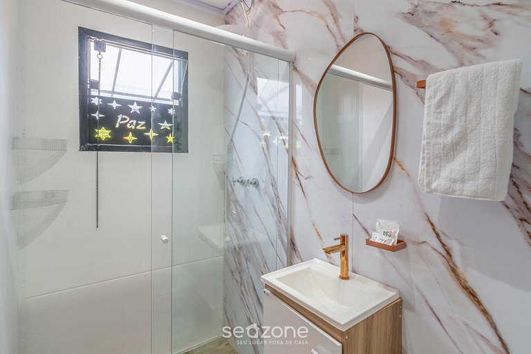 Studio con balcón privado en Floripa SCJ0007