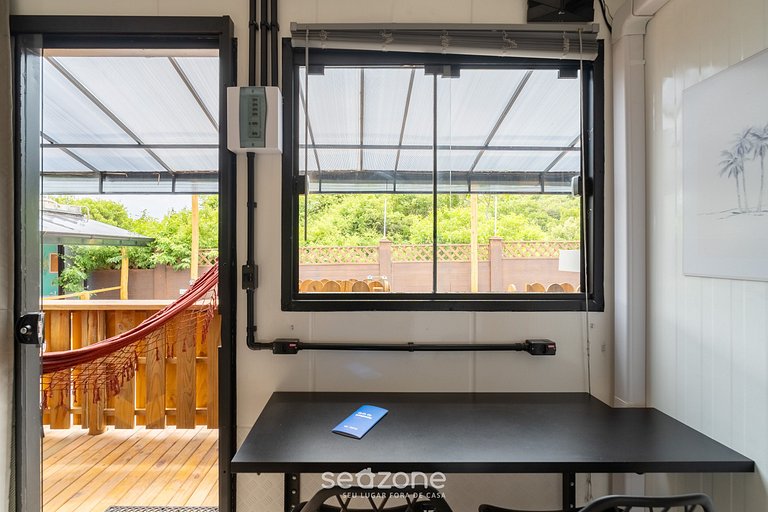 Studio con balcón privado en Floripa SCJ0007