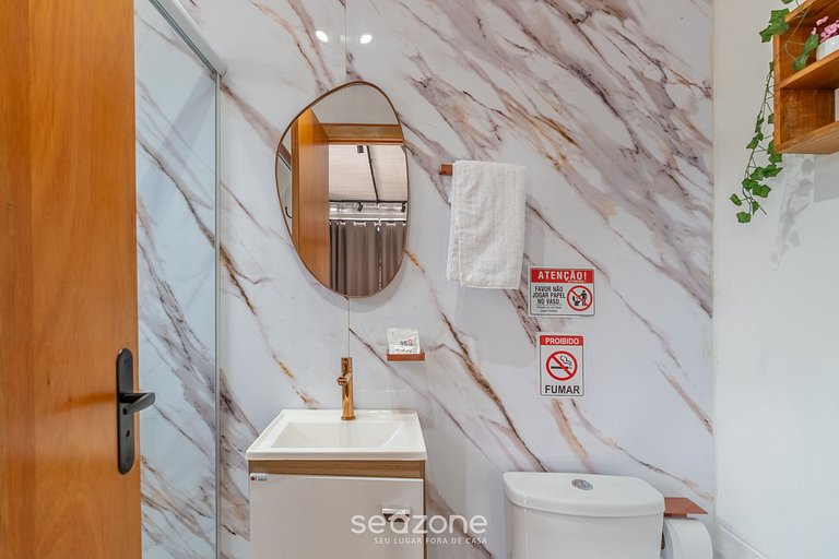 Studio con balcón privado en Floripa SCJ0007