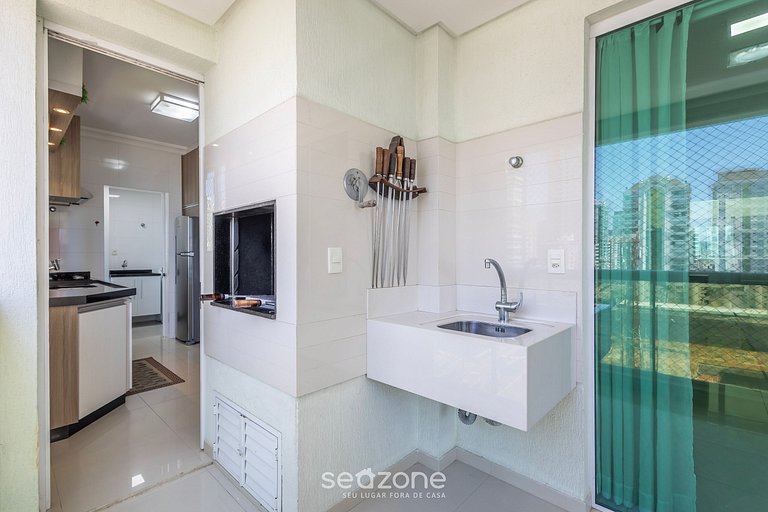 Apto con Parrilla a 90 m de la Playa CMF0501