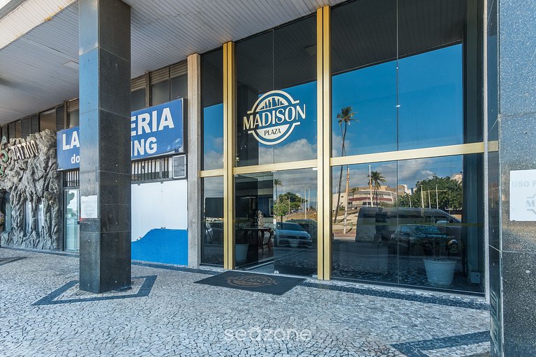 Apto c/ piscina, hidromassagem e vista mar MPA0313