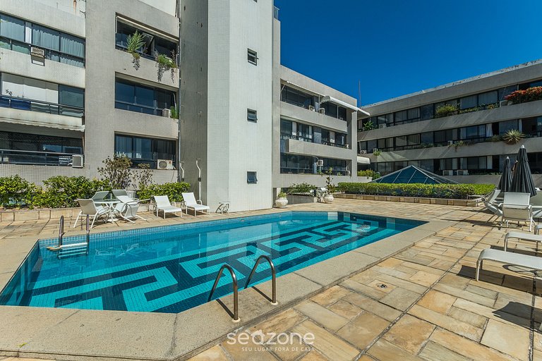 Apartamentos completos en edificio con piscina a 40 m de la