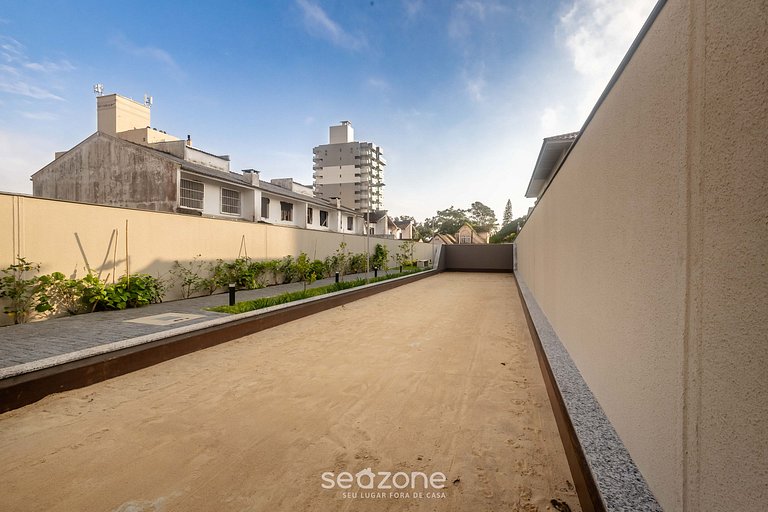 Apto c/ varanda gourmet a 400m da Praia - SKL0905