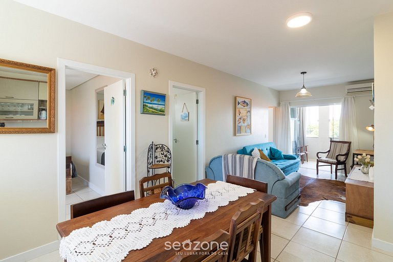 Apto c/ Churrasqueira a 600m da praia GOT0201