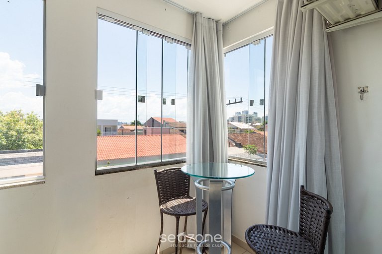 Apto c/ Churrasqueira a 600m da praia GOT0201