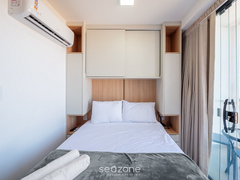 Estudio a 280m del mar en edif. c/ piscina CLF0402