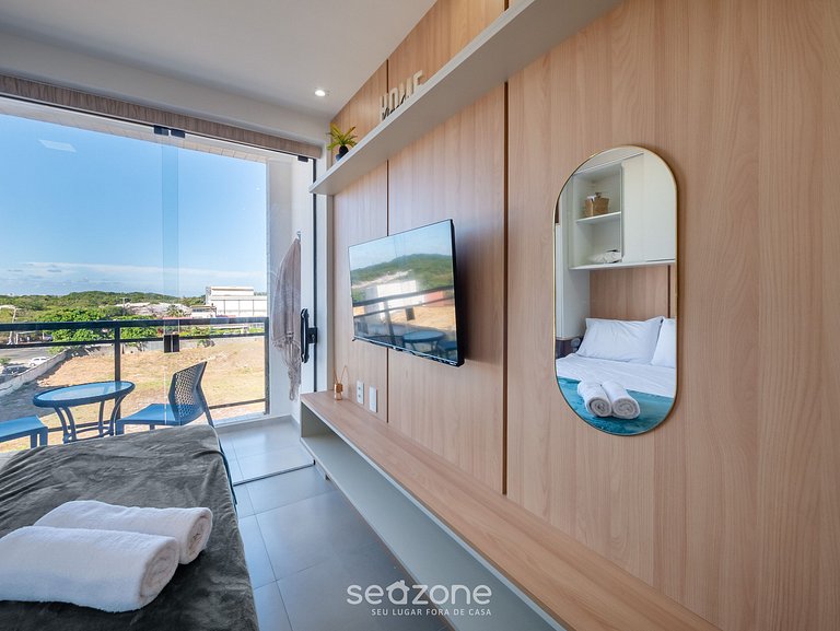 Estudio a 280m del mar en edif. c/ piscina CLF0402