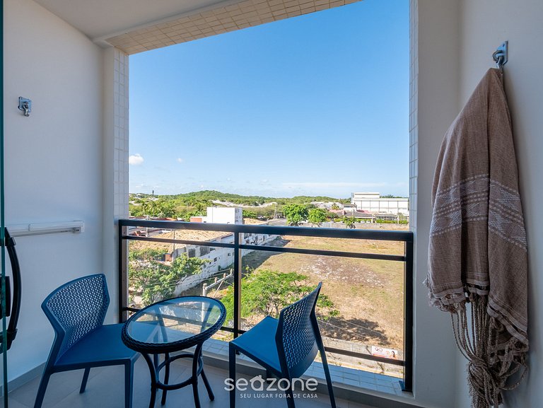 Estúdio a 280m do Mar em edif. c/ Piscina CLF0402