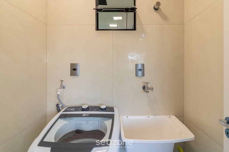 Apto c/ churrasqueira a 200m da Praia IFA0054