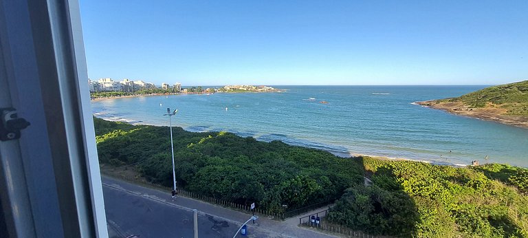 Apto vista frente mar em Cond. c/ Piscina EMQ0403