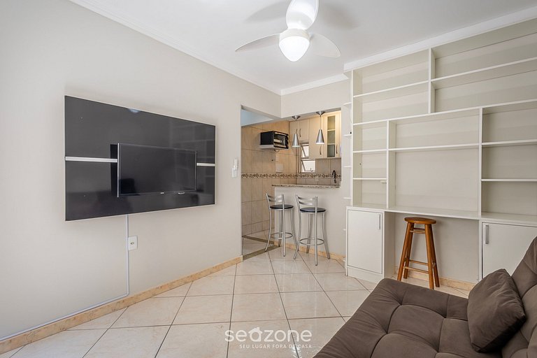 Apto 1 Quarto a 160m da Praia em BC - SRL0024