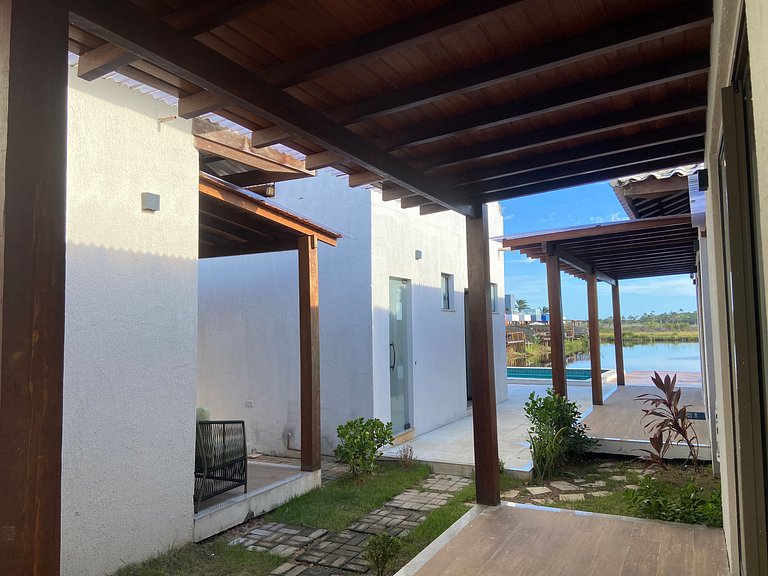 Casa na lagoa, prox. da praia em Maraú CDL0007