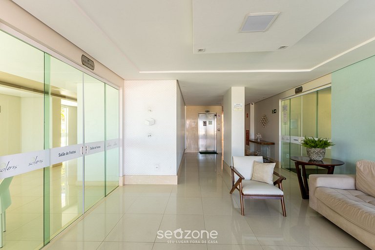 Apt vista lateral mar en cond c/ piscina SRC0303