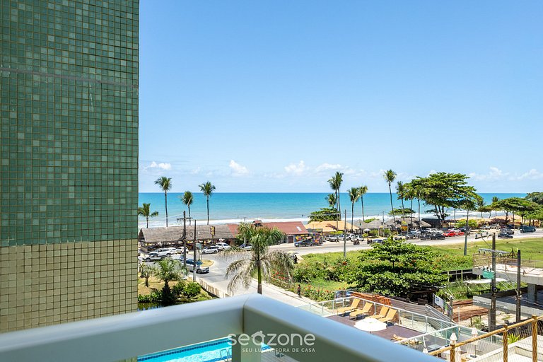 Apt vista lateral mar en cond c/ piscina SRC0303