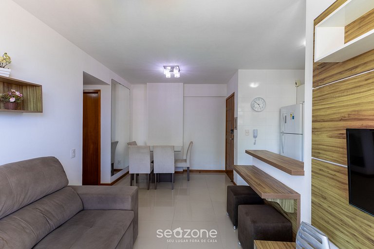 Apt vista lateral mar en cond c/ piscina SRC0303