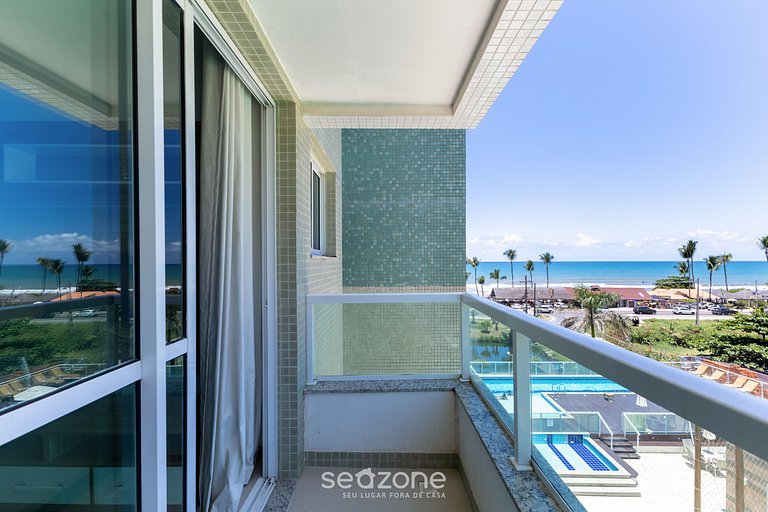 Apt vista lateral mar en cond c/ piscina SRC0303