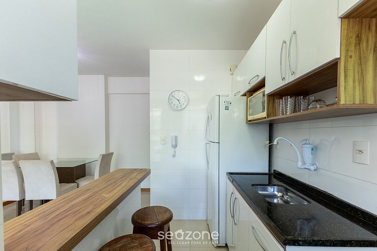 Apt vista lateral mar en cond c/ piscina SRC0303