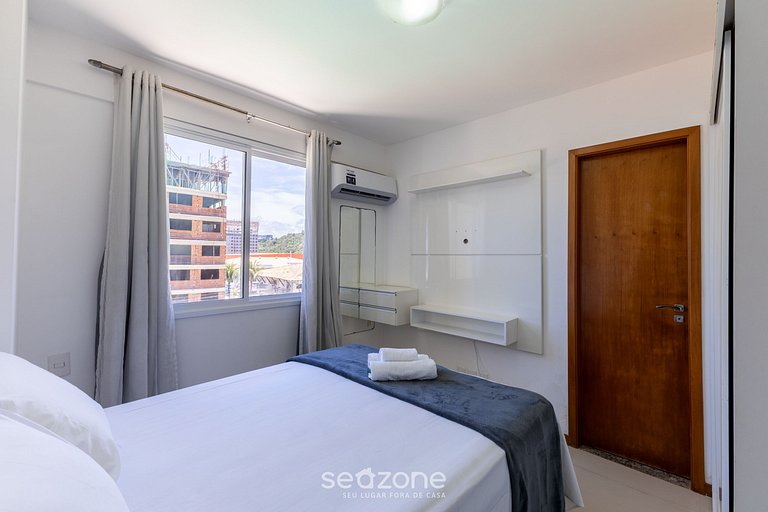 Apto Vista lateral mar em cond. c/ Piscina SRC0303