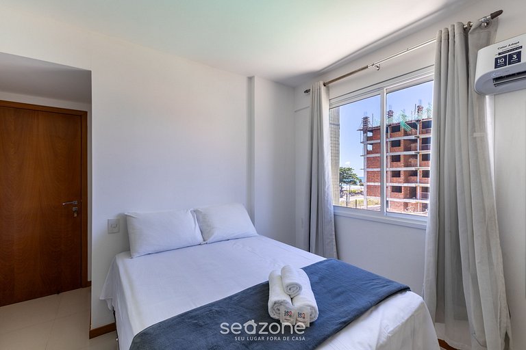 Apt vista lateral mar en cond c/ piscina SRC0303