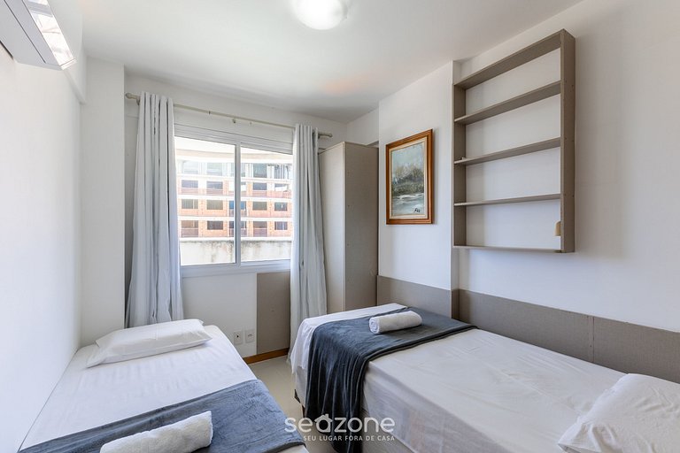 Apt vista lateral mar en cond c/ piscina SRC0303