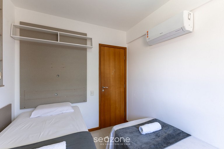 Apt vista lateral mar en cond c/ piscina SRC0303