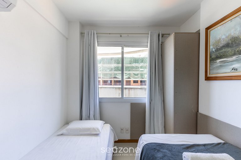 Apto Vista lateral mar em cond. c/ Piscina SRC0303