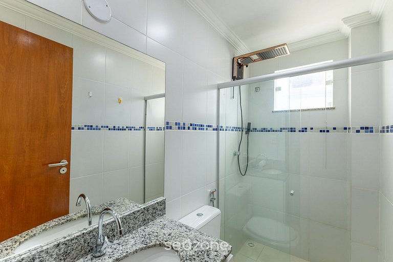 Apto 2QTS pé na áreia c/ vista mar CAL0105