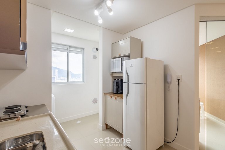 Apto c/ Churrasqueira e Vista Mar CARA1905