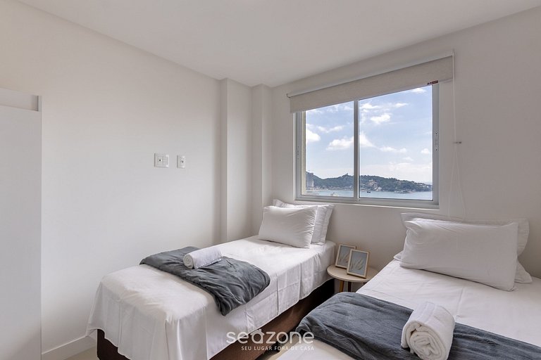 Apto con Parrilla y Vista al Mar CARA1905