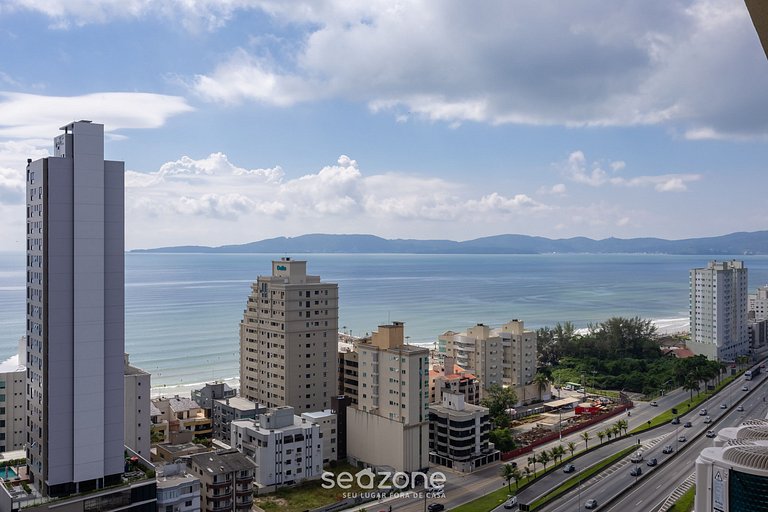 Apto c/ Churrasqueira e Vista Mar CARA1905