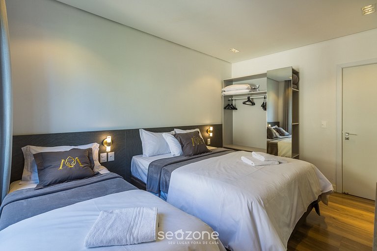 Apto aconchegante no Centro de Gramado CBG0302