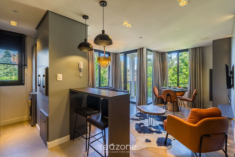 Apto aconchegante no Centro de Gramado CBG0302