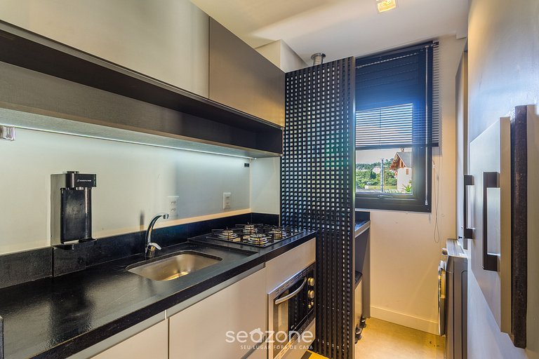 Apto aconchegante no Centro de Gramado CBG0302