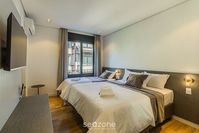 Apto aconchegante no Centro de Gramado CBG0302