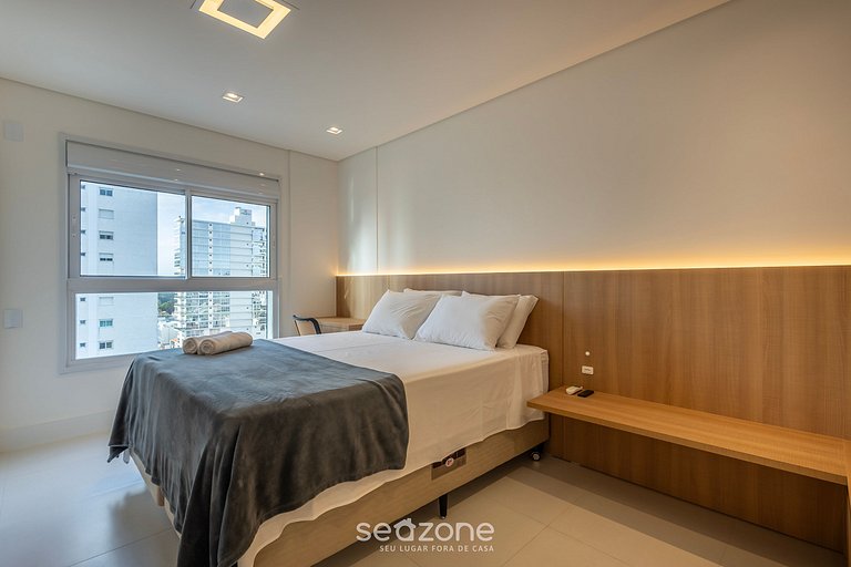 Apto em Edif c/ piscina a 200 m do mar PTC1105