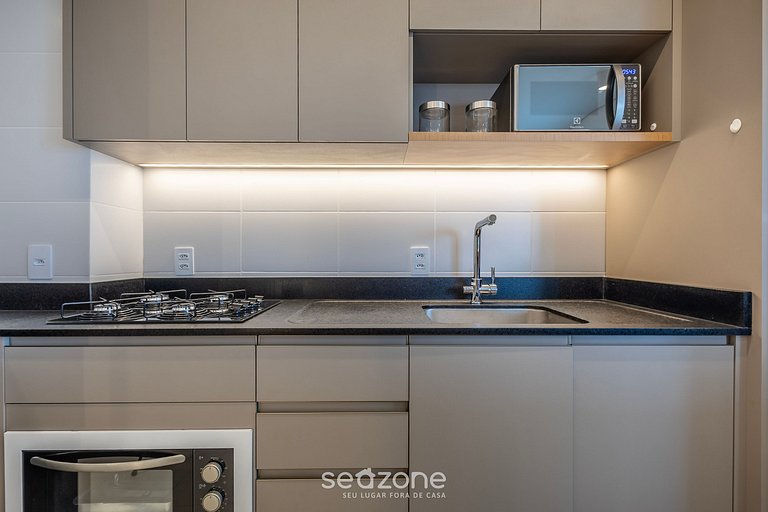 Apto en d/Edif. c/ piscina a 200 m del mar PTC1105