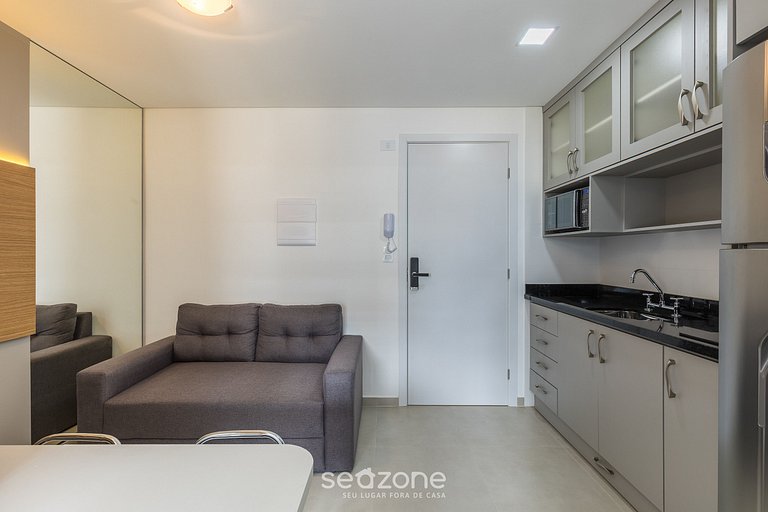 Studio completo em Boa Vista, Curitiba PLA0405