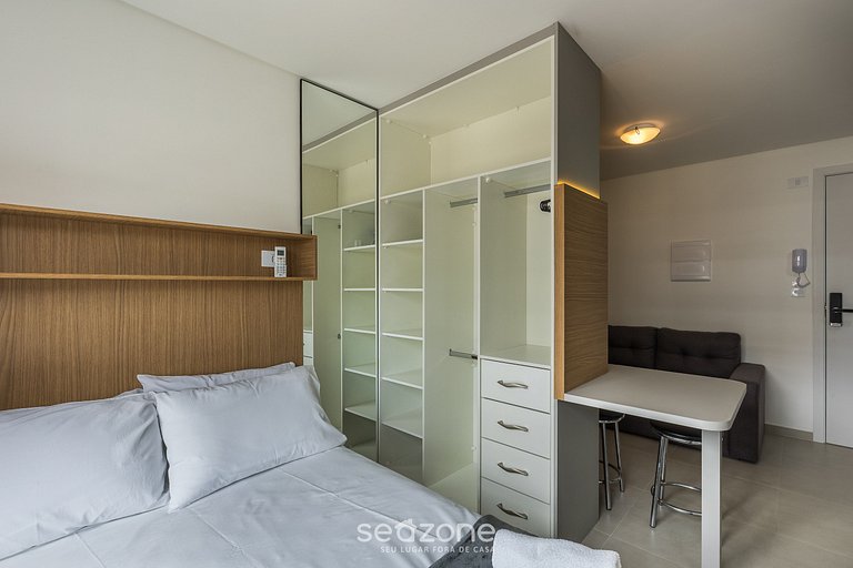 Studio completo em Boa Vista, Curitiba PLA0405