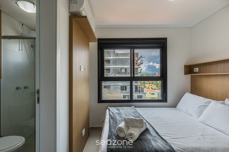 Studio completo em Boa Vista, Curitiba PLA0405