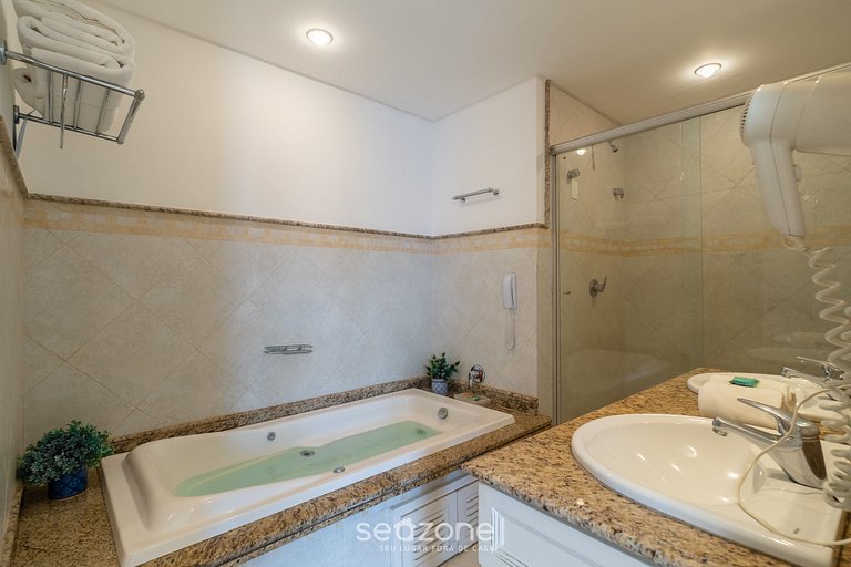 aluguel temporada cobertura jurere