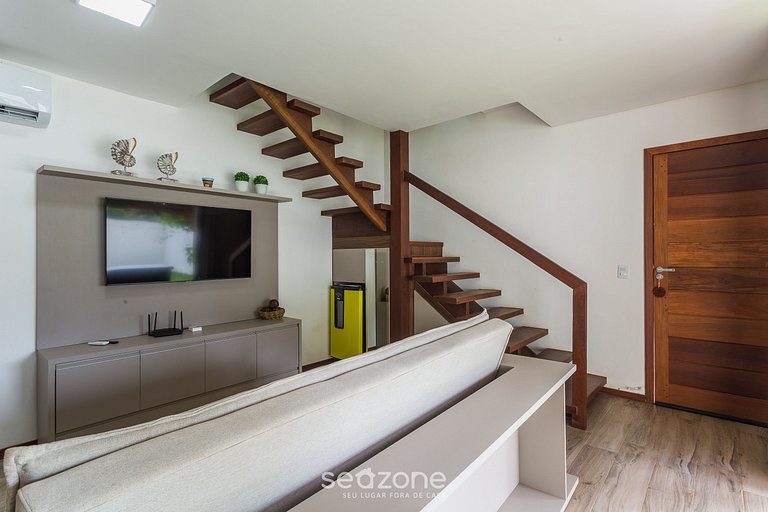 Apto en Cond. c/ Piscina 150 m de la Villa CVB0112