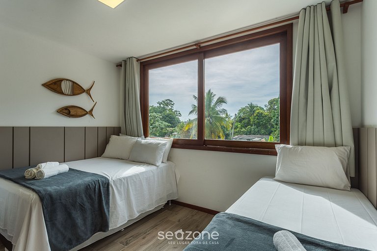 Apto en Cond. c/ Piscina 150 m de la Villa CVB0112