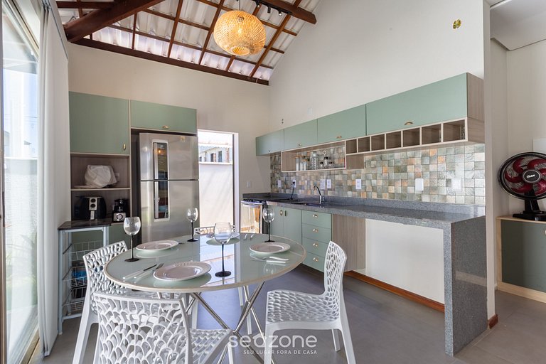 Casa c/ 2 suites cerca la laguna en Maraú CDL0001