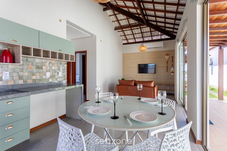 Casa c/ 2 suítes próx. da lagoa em Maraú CDL0001