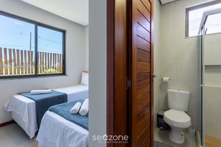 Casa c/ 2 suites cerca la laguna en Maraú CDL0001