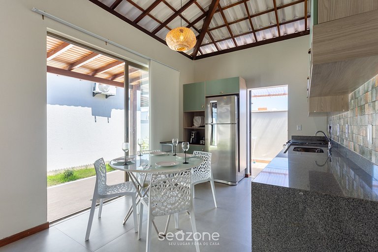 Casa c/ 2 suites cerca la laguna en Maraú CDL0001