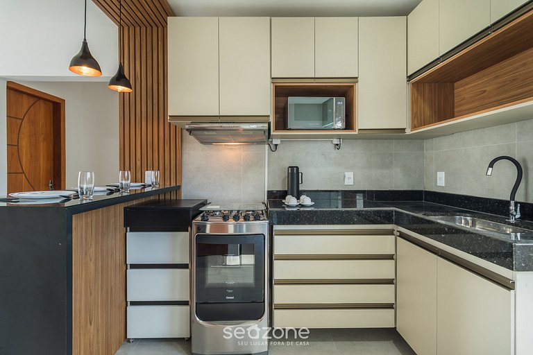 Apto en Cond. con Parrilla MAA0003