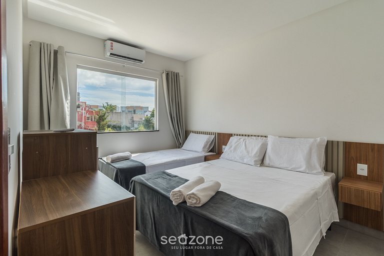 Apto en Cond. con Parrilla MAA0003