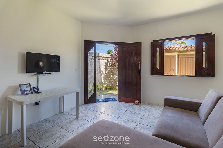 Apto c/ Sacada a 600m da Praia QDA0001